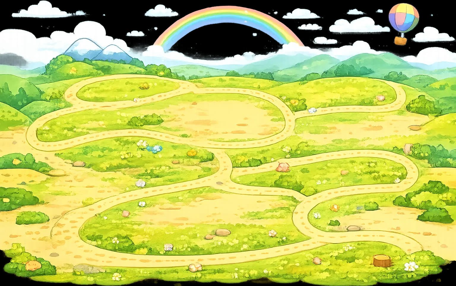 Bản đồ thế giới trò chơi